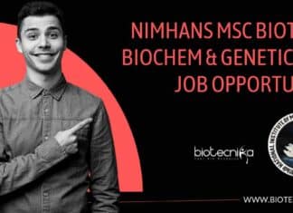 NIMHANS JRF Vacancy 2023