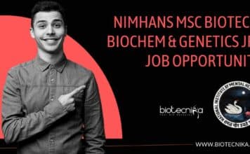 NIMHANS JRF Vacancy 2023