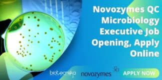 Novozymes QC Microbiology Executive