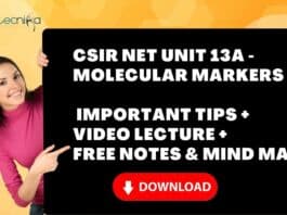 Molecular Marker CSIR NET