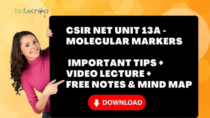 Molecular Marker CSIR NET