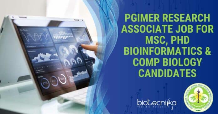 PGIMER Bioinformatics Research Job