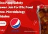 Pepsico Food Safety Reviewer Job For BSc Food Science, Microbiology Candidates, Apply Online Pepsico Food Safety Reviewer