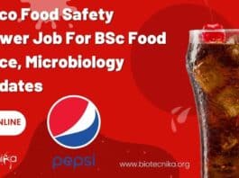 Pepsico Food Safety Reviewer