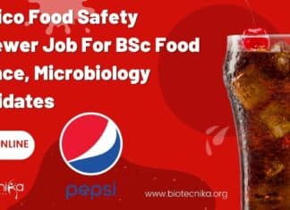 Pepsico Food Safety Reviewer