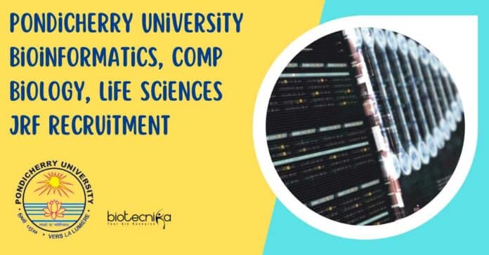 Pondicherry University Bioinformatics