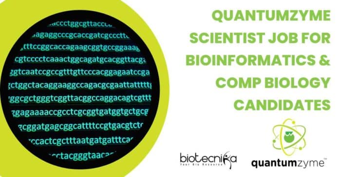 Quantumzyme Scientist Job