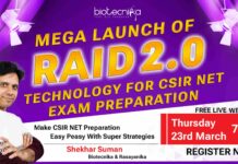 RAID Batch CSIR NET - CSIR NET Exam Preparation Strategies