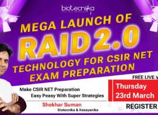 RAID Batch CSIR NET - CSIR NET Exam Preparation Strategies