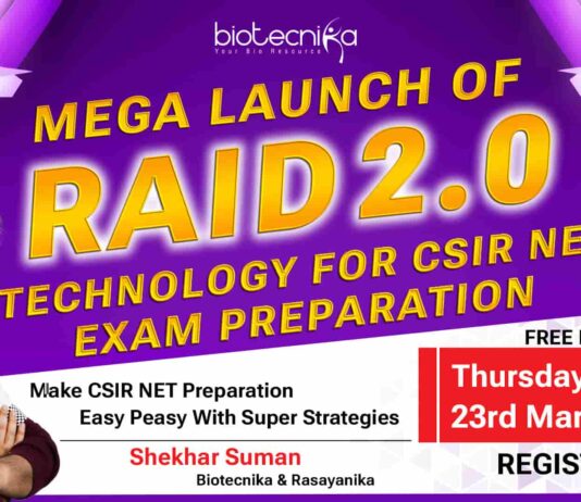 RAID Batch CSIR NET - CSIR NET Exam Preparation Strategies