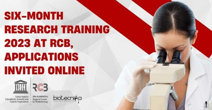 RCB Six-Month Research Training