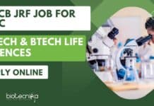 RGCB JRF Job For
