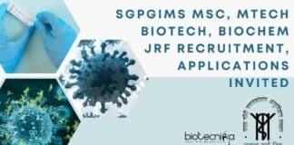 SGPGIMS JRF Post 2023