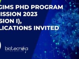 SGPGIMS PhD Admission 2023
