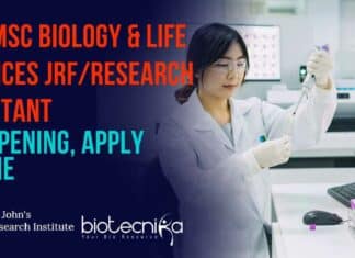 SJRI MSc Biology