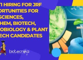 SRISTI Hiring For JRF