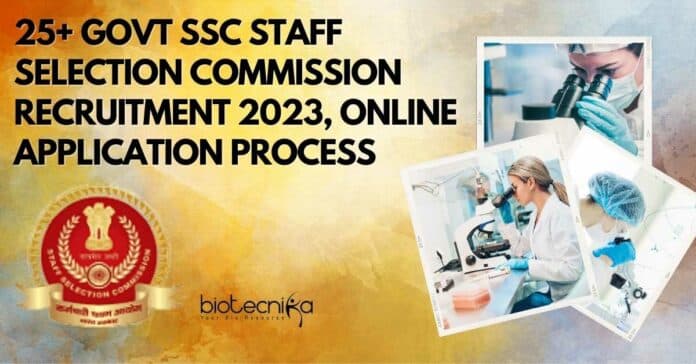 SSC Staff Selection 2023
