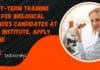 Short-Term Training 2023 For Biological Sciences Candidates at Bose Institute, Apply Online Short-Term Training 2023