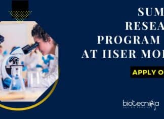 Summer Research Program 2023