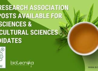 Tea Research Association JRFs
