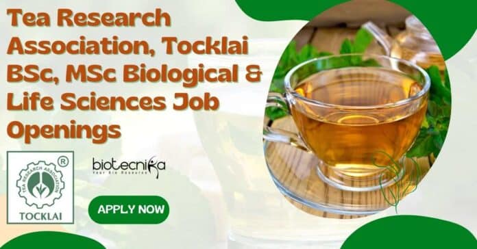 Tea Research Association Jobs