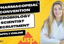 US Pharmacopeial Convention Microbiology Scientist Recruitment, Apply Online US Pharmacopeial Convention Microbiology