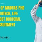 University of Madras PhD