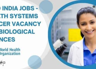 WHO India Jobs