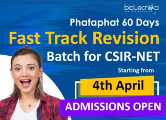 CSIR NET Revision 2023 Batch Biotecnika - Admissions Open!