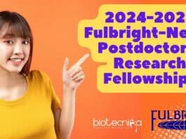 2024-2025 Fulbright-Nehru Postdoctoral Research
