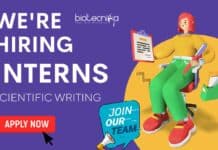 Scientific Writing Intern Biotech