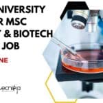Amity University AIMMSCR MSc Biology & Biotech Project Job, Apply Online Amity University AIMMSCR MSc
