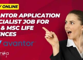 Avantor Application Specialist Job