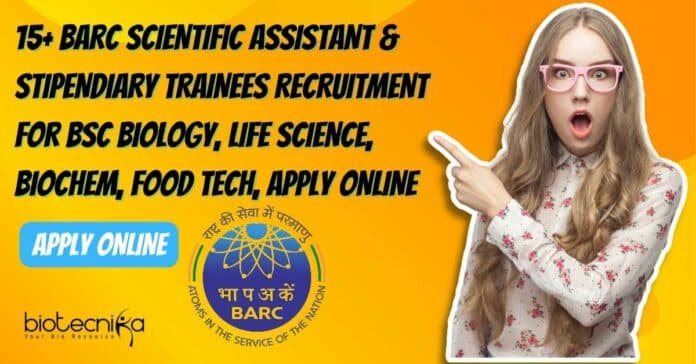 BARC Trainee Recruitment 2023