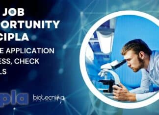BSc Job Vacancy Cipla