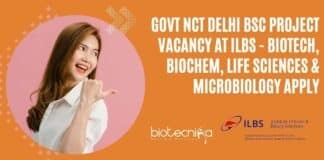 BSc Project Vacancy