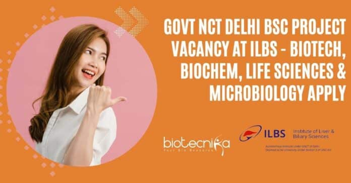 BSc Project Vacancy
