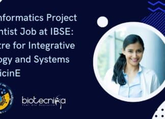 Bioinformatics Project Scientist Job