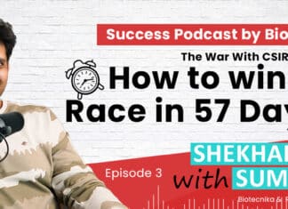 Biotecnika Success Podcast - An Exclusive CSIR NET Podcast - Episode 3
