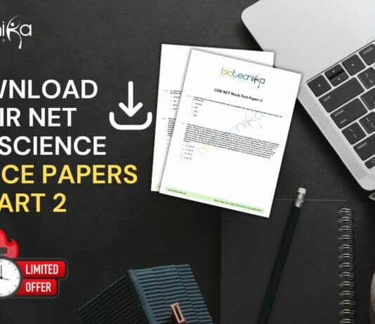 CSIR NET Practice Test