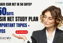 Qualify CSIR NET In 50 Days