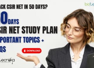 Qualify CSIR NET In 50 Days