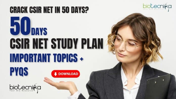 Qualify CSIR NET In 50 Days