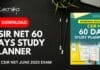 Download 60 Days CSIR NET Life Science Study Planner For June 2023 Exam – Study Faster, Revise Smarter