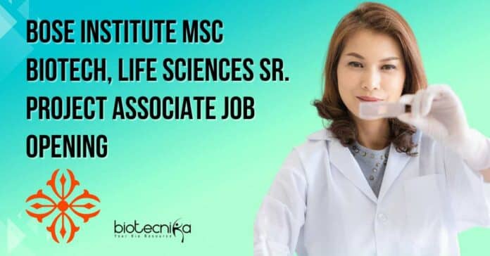 Bose Institute MSc Biotech