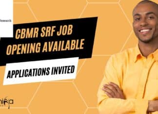 CBMR SRF Job Opening New