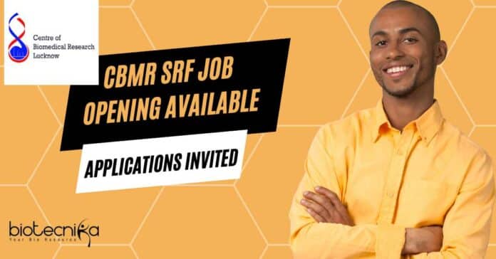 CBMR SRF Job Opening New