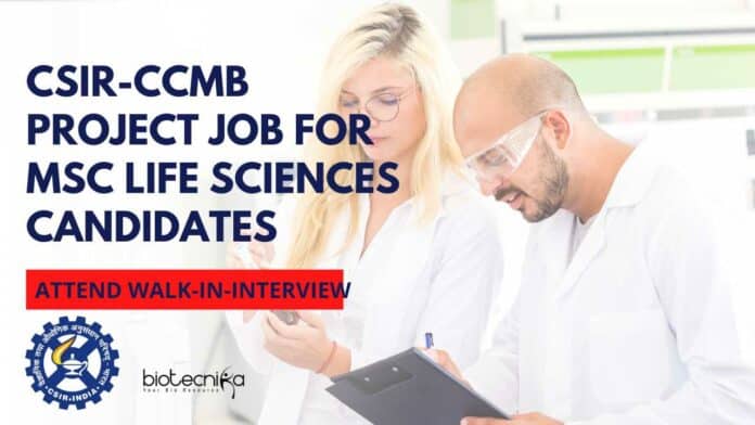 CCMB Life Sciences MSc