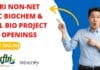 CFTRI NON-NET MSc Biochem & Mol Bio Project Job Openings, Apply Online CFTRI NON-NET MSc Biochem