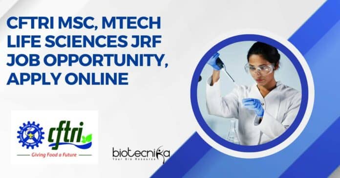 CFTRI Project JRF 2023